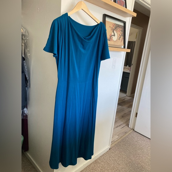 The Evolve Slip Dress XL NWT Sapphire Blue - Picture 5 of 7